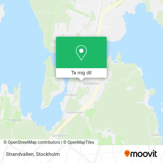 Strandvallen karta