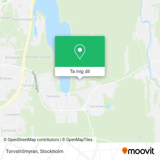 Torvströmyran karta