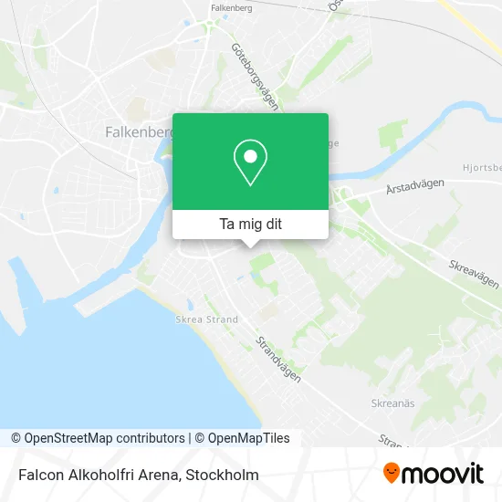 Falcon Alkoholfri Arena karta