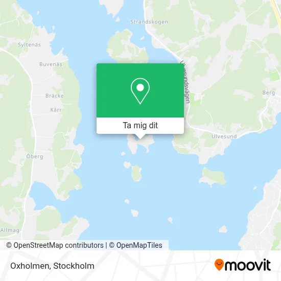 Oxholmen karta