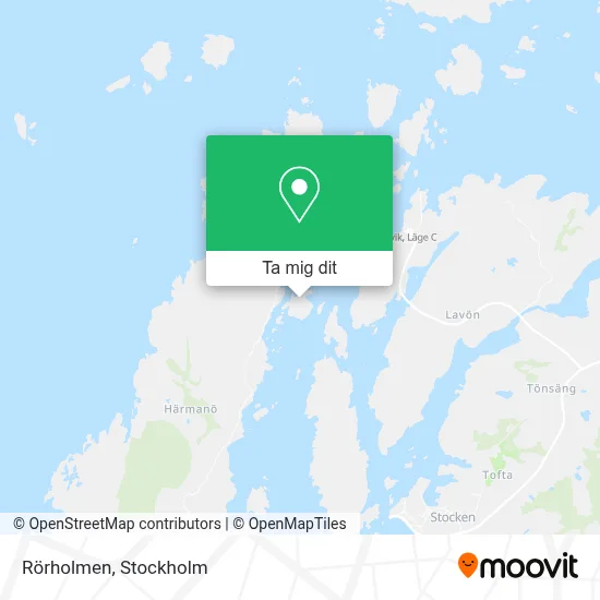 Rörholmen karta