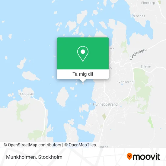 Munkholmen karta