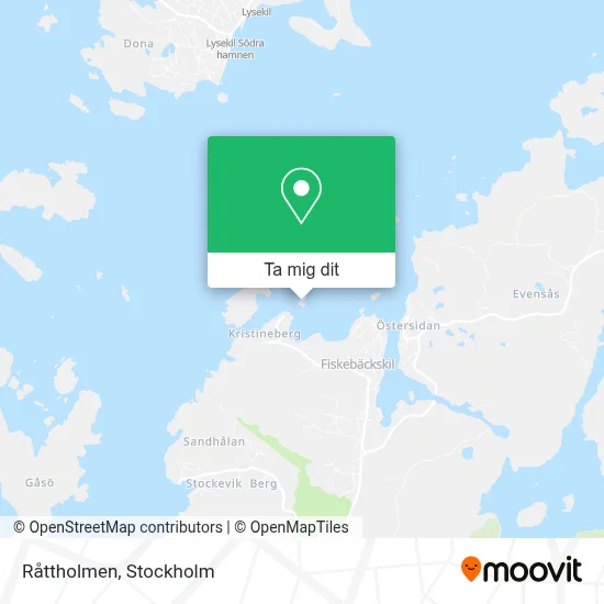 Råttholmen karta