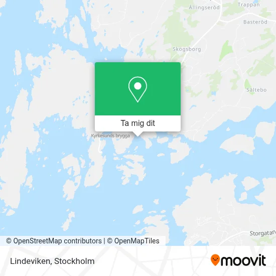 Lindeviken karta