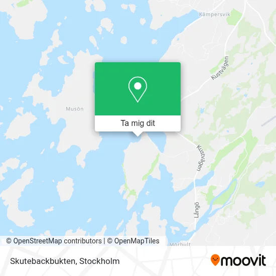 Skutebackbukten karta
