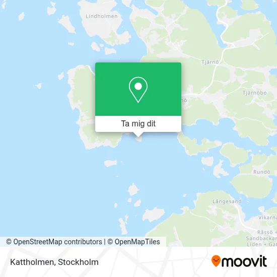 Kattholmen karta