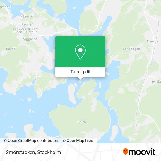 Smörstacken karta