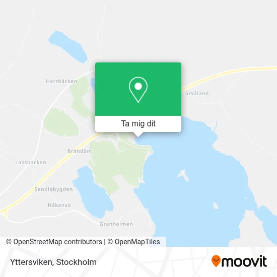 Yttersviken karta