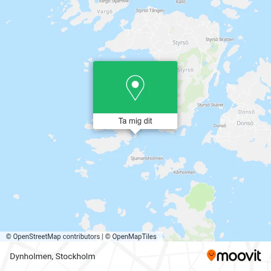 Dynholmen karta