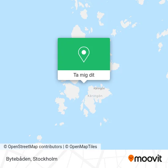 Bytebåden karta