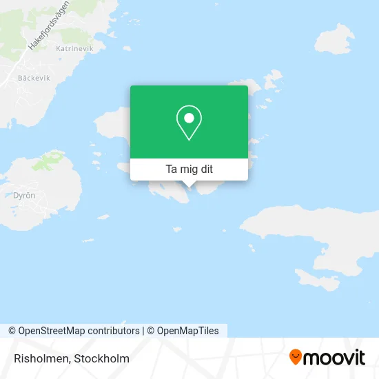 Risholmen karta