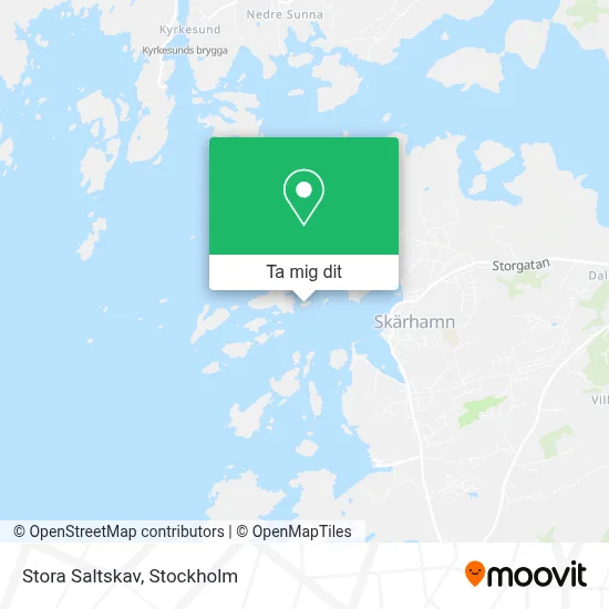 Stora Saltskav karta