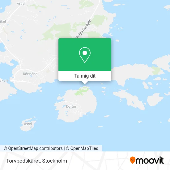 Torvbodskäret karta