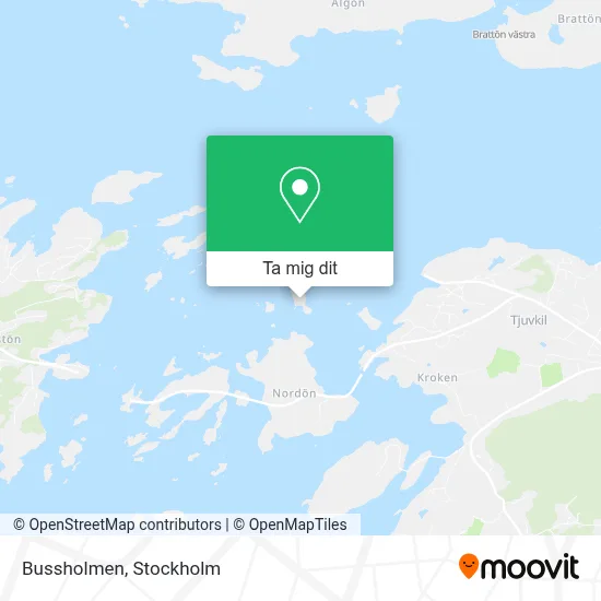 Bussholmen karta