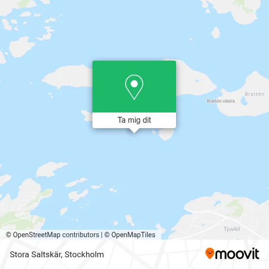 Stora Saltskär karta