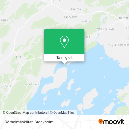 Rörholmeskäret karta