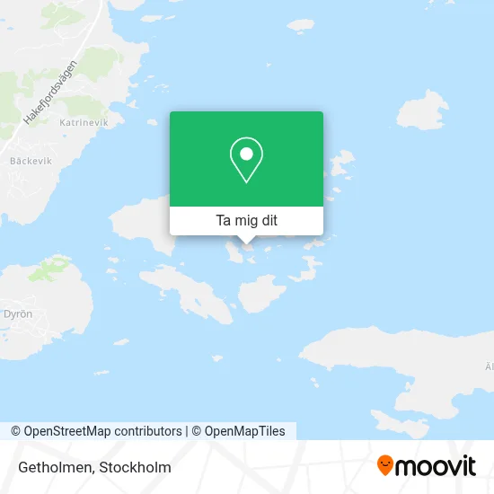 Getholmen karta