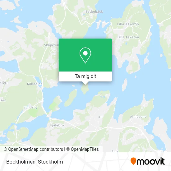 Bockholmen karta