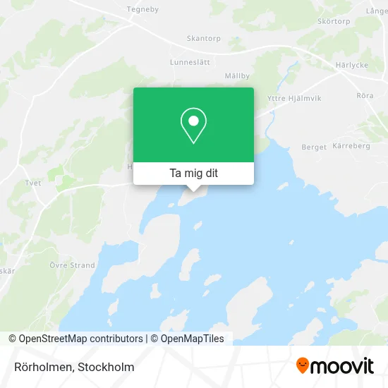 Rörholmen karta