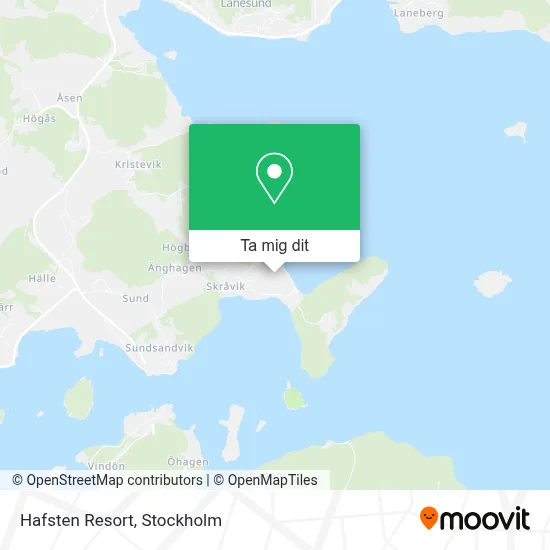 Hafsten Resort karta