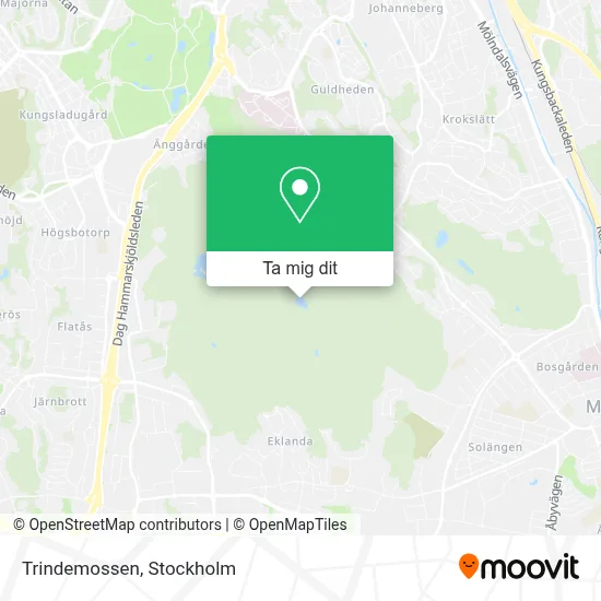 Trindemossen karta