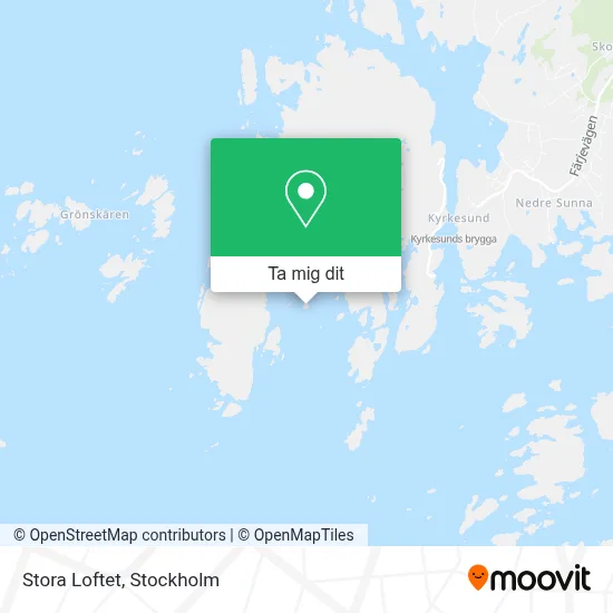 Stora Loftet karta