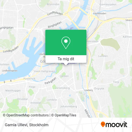 Gamla Ullevi karta