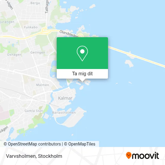 Varvsholmen karta