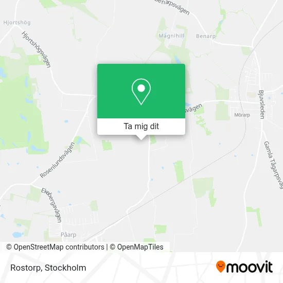 Rostorp karta