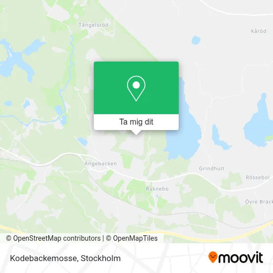 Kodebackemosse karta