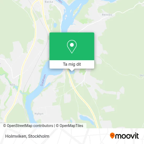 Holmviken karta
