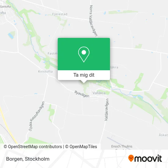 Borgen karta
