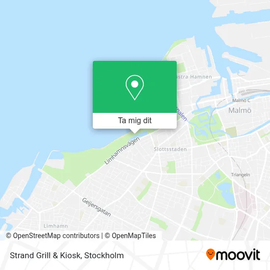 Strand Grill & Kiosk karta