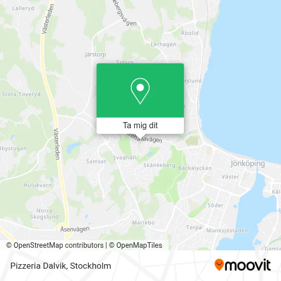 Pizzeria Dalvik karta