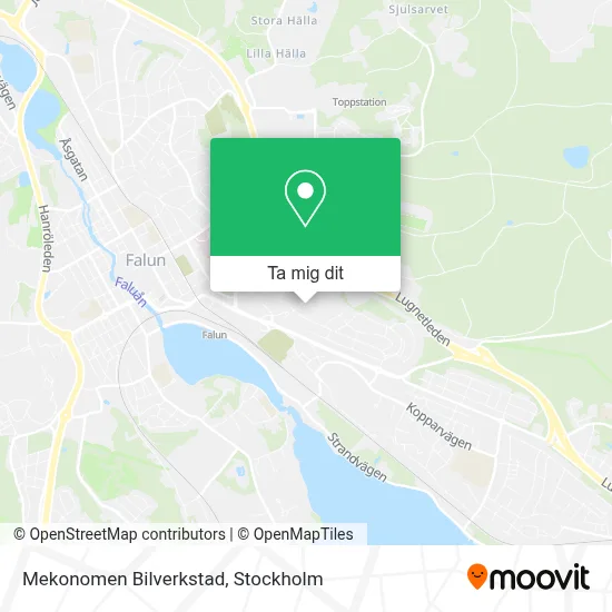 Mekonomen Bilverkstad karta