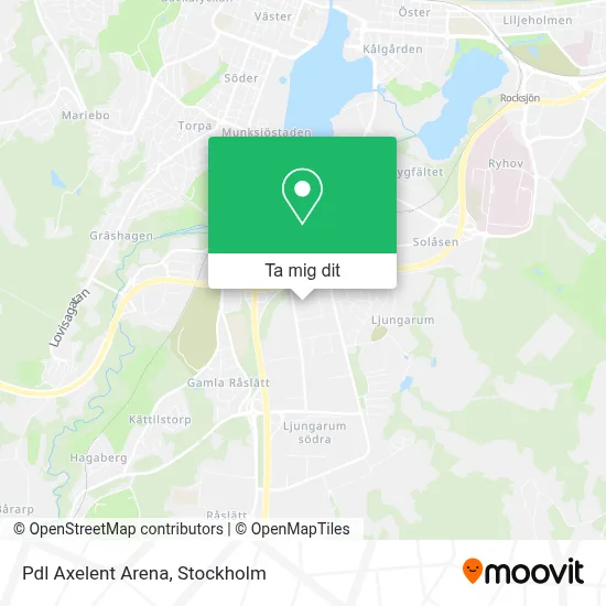 Pdl Axelent Arena karta