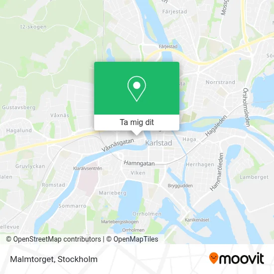 Malmtorget karta