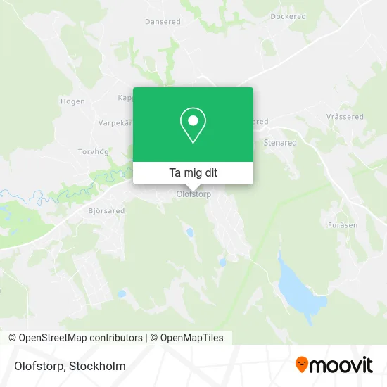 Olofstorp karta