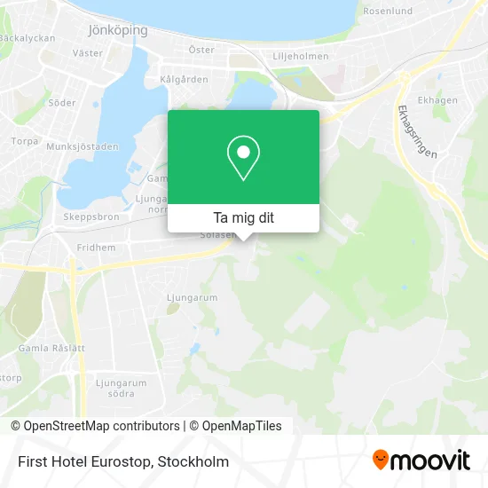 First Hotel Eurostop karta