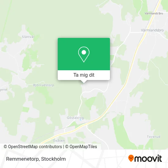 Remmenetorp karta