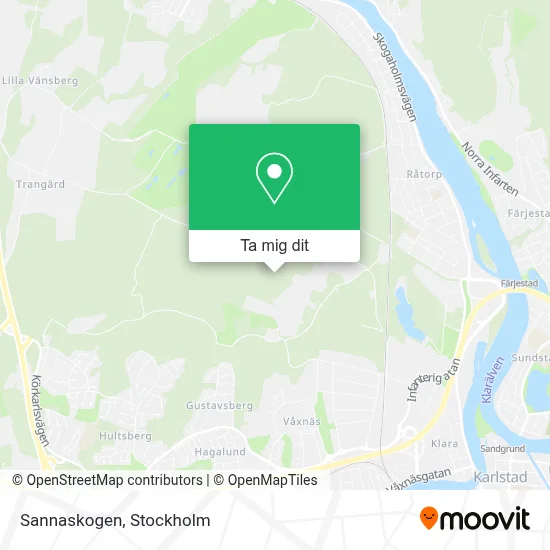 Sannaskogen karta