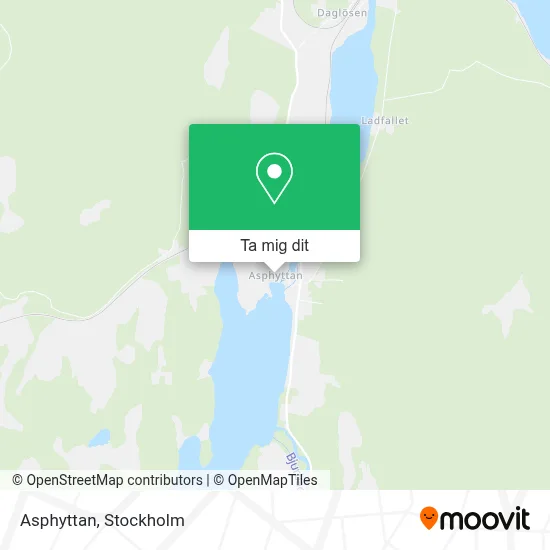 Asphyttan karta