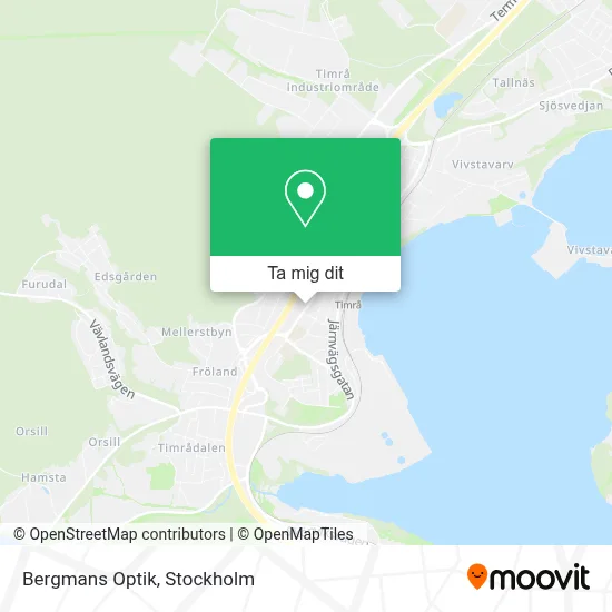 Bergmans Optik karta