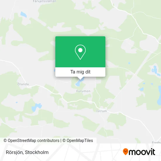 Rörsjön karta