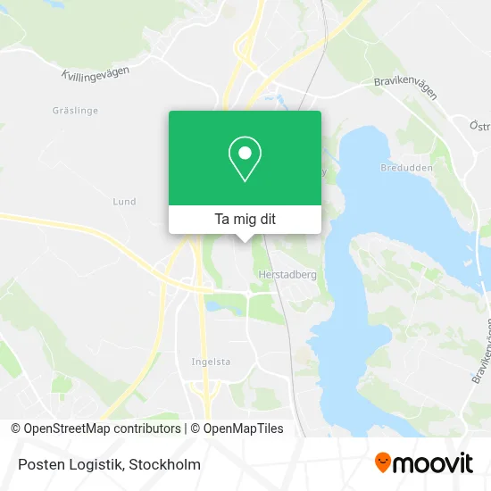 Posten Logistik karta