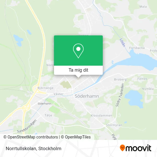 Norrtullskolan karta