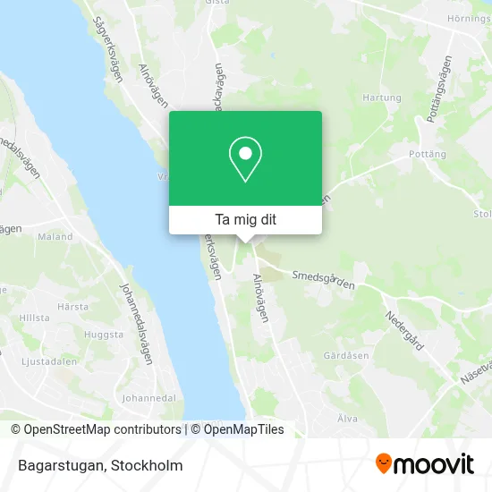 Bagarstugan karta