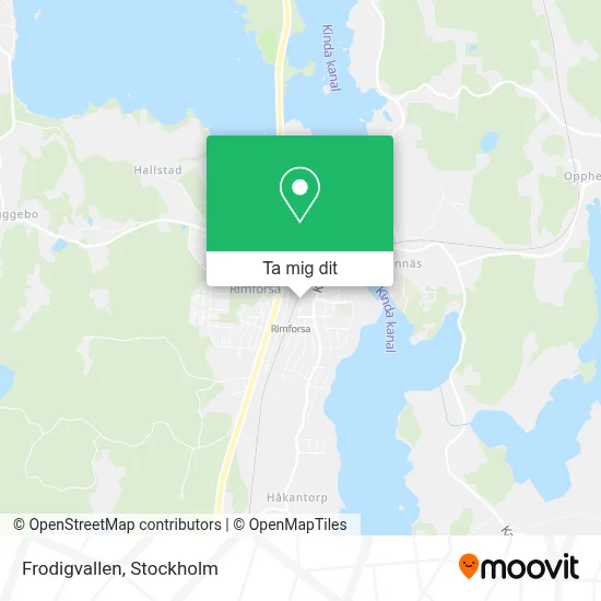 Frodigvallen karta