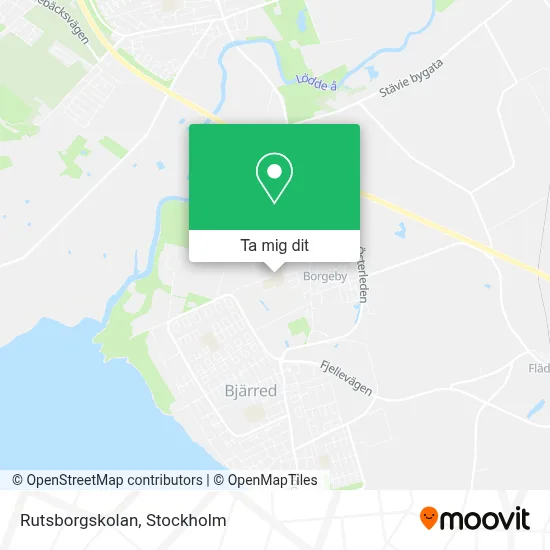 Rutsborgskolan karta