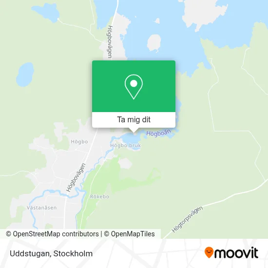 Uddstugan karta